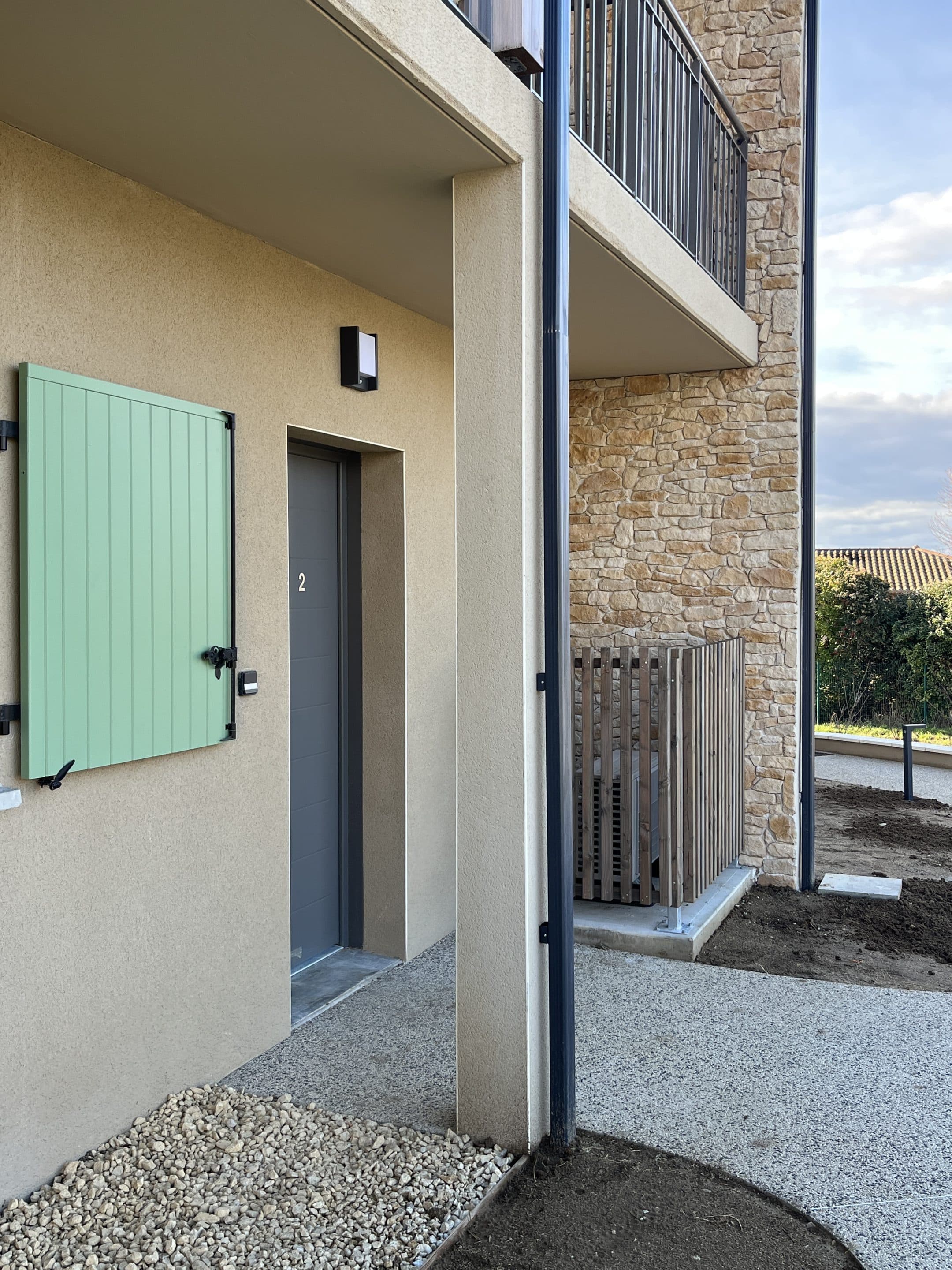 Architecte, Construction de 4 logements groupés à La Baume-Cornillane